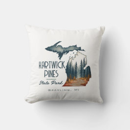 Hartwick Gräs State Park Souvenir Gift Kudde