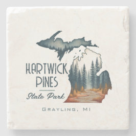 Hartwick Gräs State Park Souvenir Gift Stenunderlägg
