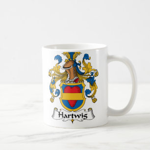 Hartwig familjvapensköld kaffemugg