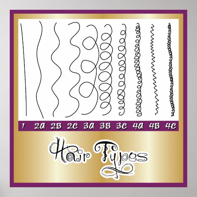 Hårtyper1 Poster (Framsidan)