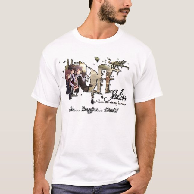 Haruhi beklär/Yuki den bakre skjortan Tee (Framsida)