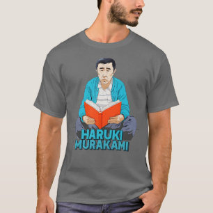 Haruki Murakami Retro Fläkt Art Design 1 T Shirt