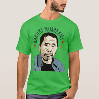 Haruki Murakami Retro Fläkt Art Design 3 T Shirt