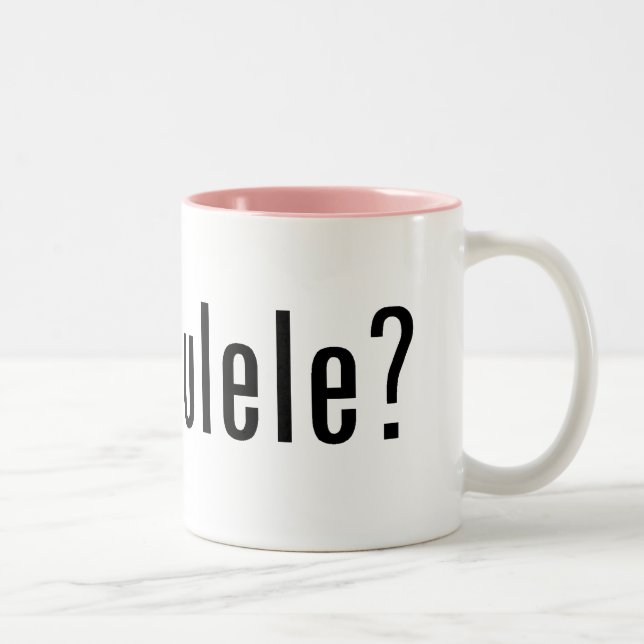 harukulele? Två-Tonad mugg (Höger)
