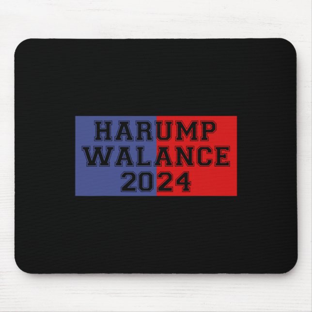 Harump Walance 2024 Shirt Harris Trump Wheimer Van Musmatta (Framsidan)