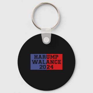Harump Walance 2024 Shirt Harris Trump Wheimer Van Nyckelring
