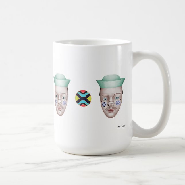 Härva omkring kaffemugg (Höger)