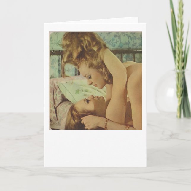 HårValentine. Helgkort (Framsida)