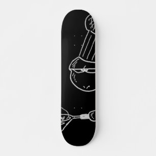 Härvan stiger ombord long skateboard bräda 20 cm