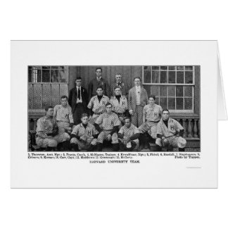 Harvard Baseball Team 1904 Hälsningskort