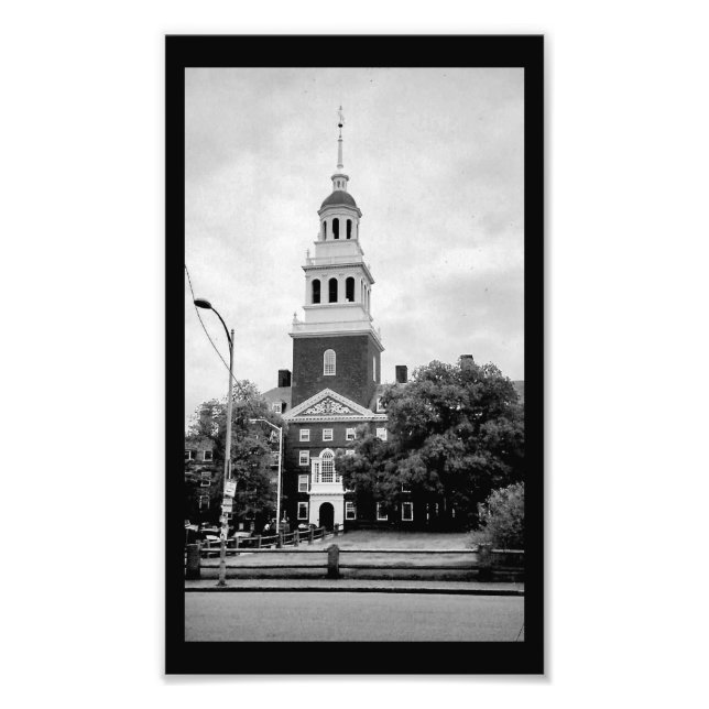 Harvard Bell Torn Fototryck (Framsidan)