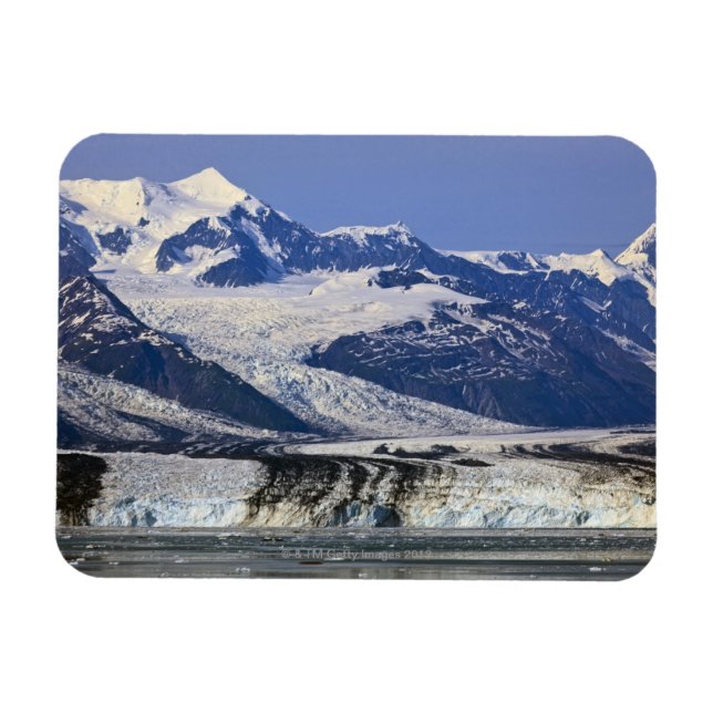 Harvard Glacier in College Fjord, Alaska 2 Magnet (Horisontell)