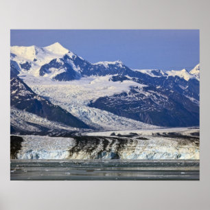 Harvard Glacier in College Fjord, Alaska 2 Poster