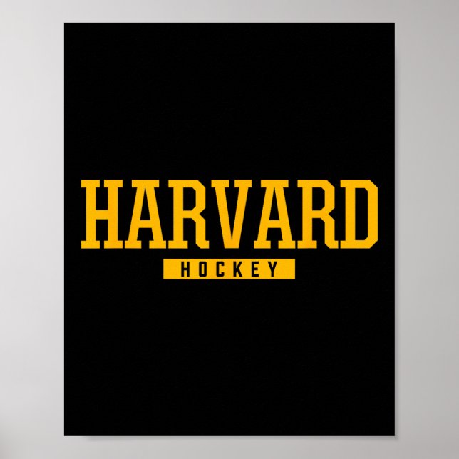 Harvard High School Ishockey  Poster (Framsidan)