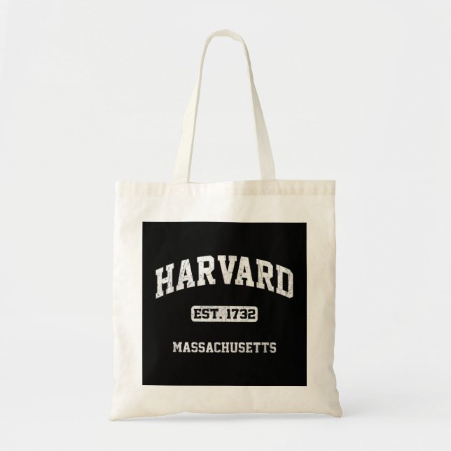 Harvard Massachusetts MORSA vintage State Athletic Tygkasse (Framsidan)