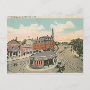Harvard Square, 1920-tals vykort