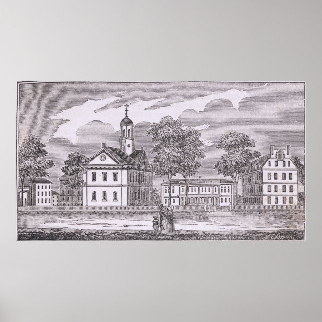 Harvard Universiteten, från "Historical Poster (Framsidan)