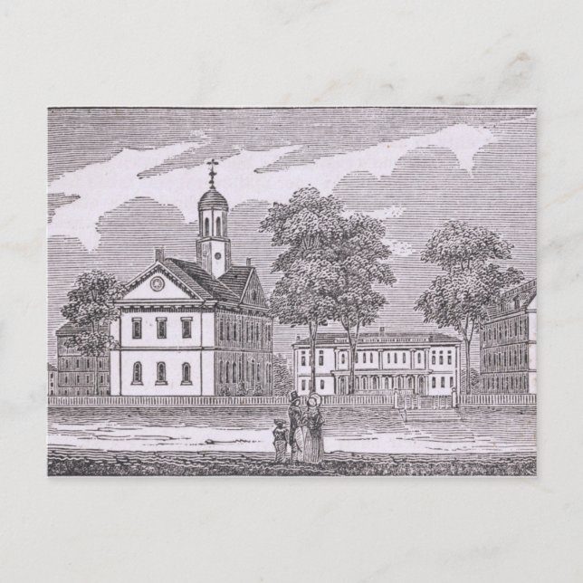 Harvard Universiteten, från "Historical Vykort (Framsida)