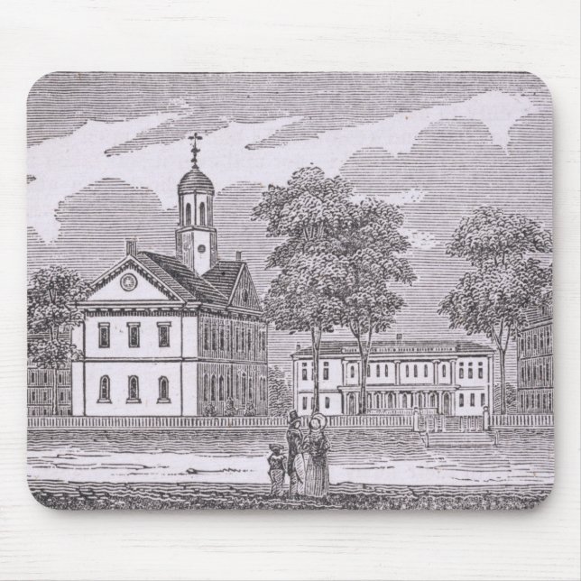 Harvarduniversitetet från 'historiskt musmatta (Framsidan)