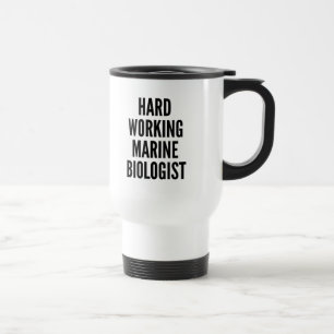 Hårverkande marinbiolog resemugg