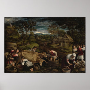 Harvest, 1576 poster