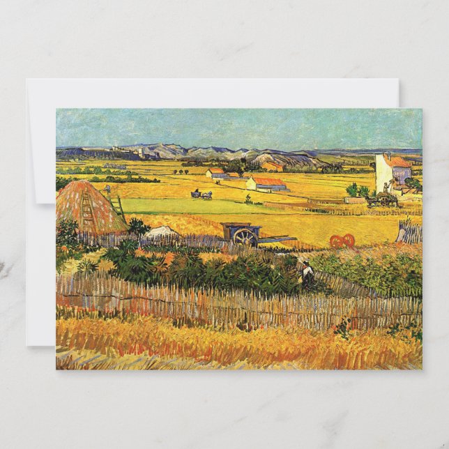 Harvest at La Crau - van Gogh (Framsida)
