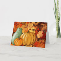 Harvest Blessing Thanksgiving