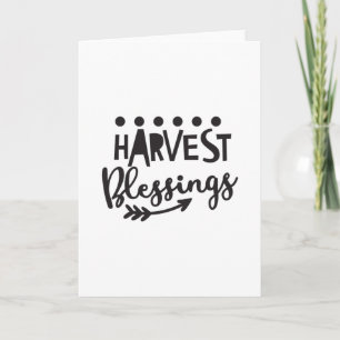 Harvest Blessings Kort