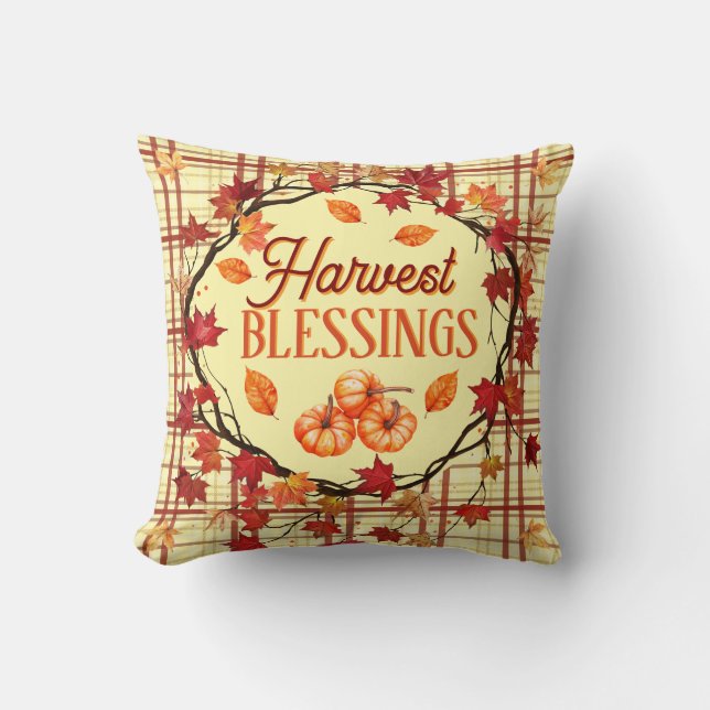 Harvest Blessings Kudde (Framsida)