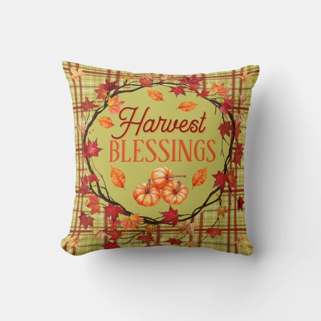 Harvest Blessings Kudde (Framsida)