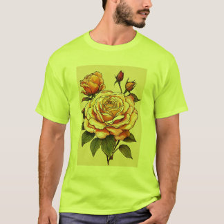 Harvest Bloom: Thanksgiving Ro & Bud Elegance" T Shirt