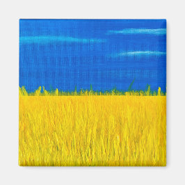 "Harvest Democracy" Magnet