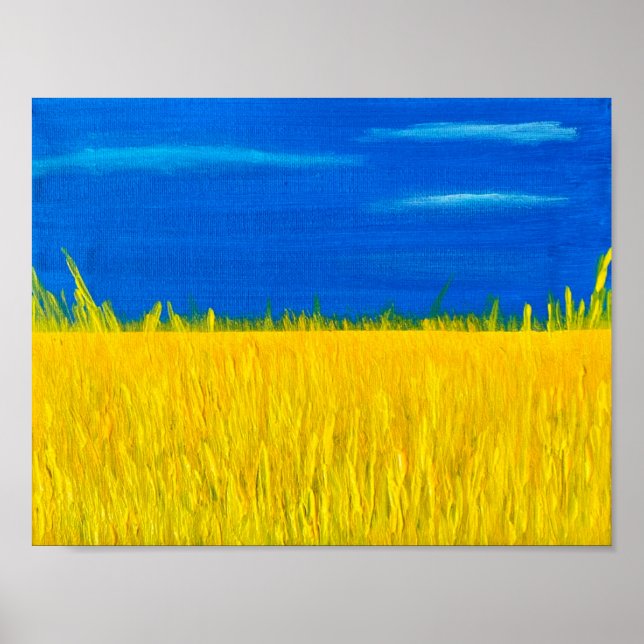 "Harvest Democracy" Skriv ut Poster (Framsidan)