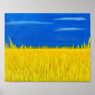 "Harvest Democracy" Skriv ut Poster