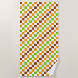 Harvest diagonal checkerboard pattern