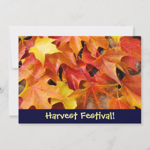 Harvest Festival! Meddelanden om inbjudningar till