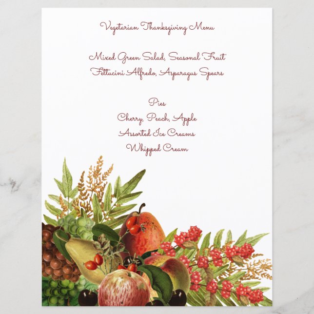 Harvest Fruits on Stationery (Framsida)