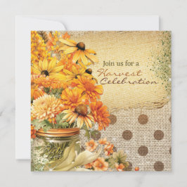 Harvest Gathering Inbjudningar
