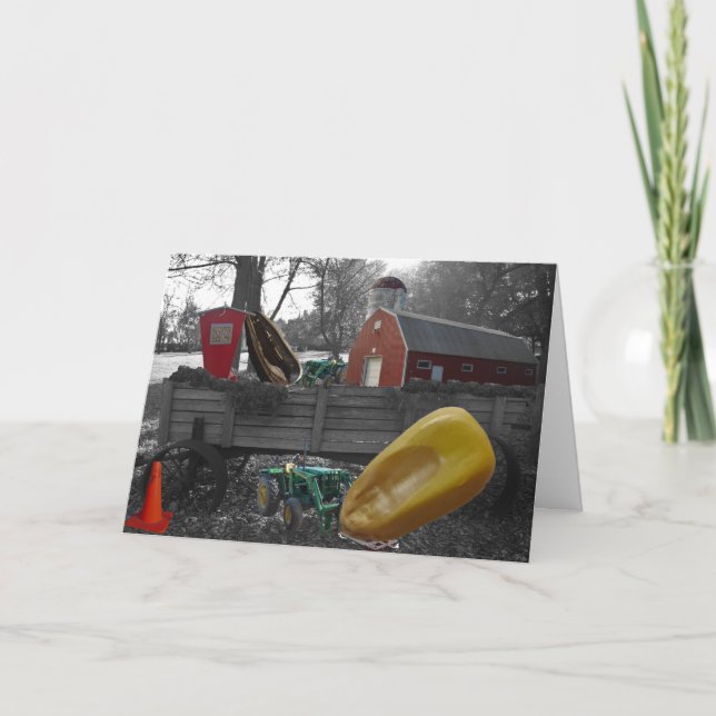 "Harvest" Gratulationskort Kort (Framsida)