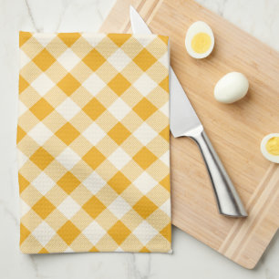 Harvest Guld Gingham Kökshandduk