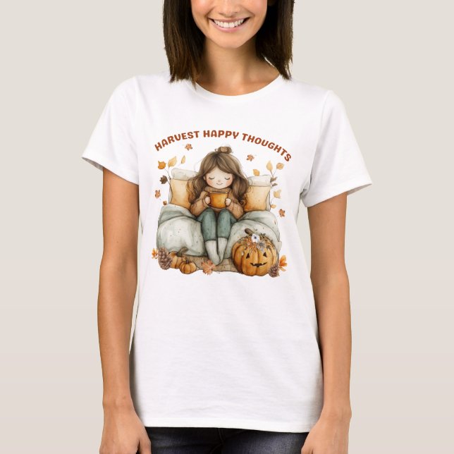 Harvest Happy Thoughts T-Shirt (Framsida)
