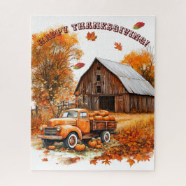 Harvest Haul: Pumpkin Lastbil Puzzle Pussel