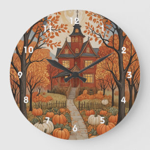 Harvest Haunt Stor Klocka