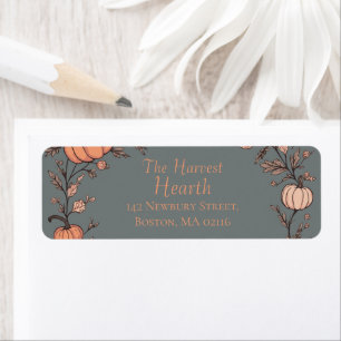 Harvest HEarth Returadress Etikett