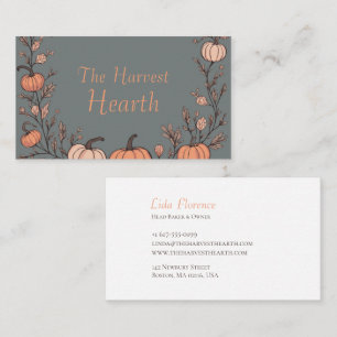 Harvest HEarth Visitkort