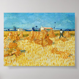 Harvest in Provence av Van Gogh Poster