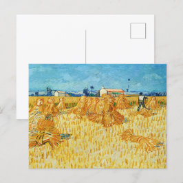 Harvest in Provence av Van Gogh Vykort