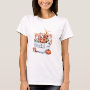 Harvest Kittens T Shirt