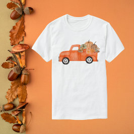 Harvest Lastbil Watercolor T Shirt
