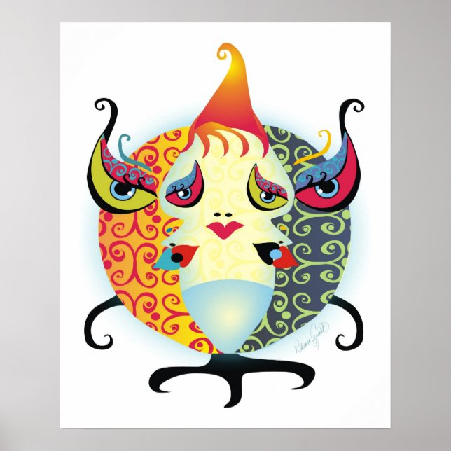 Harvest Måne Baby Poster (Framsidan)